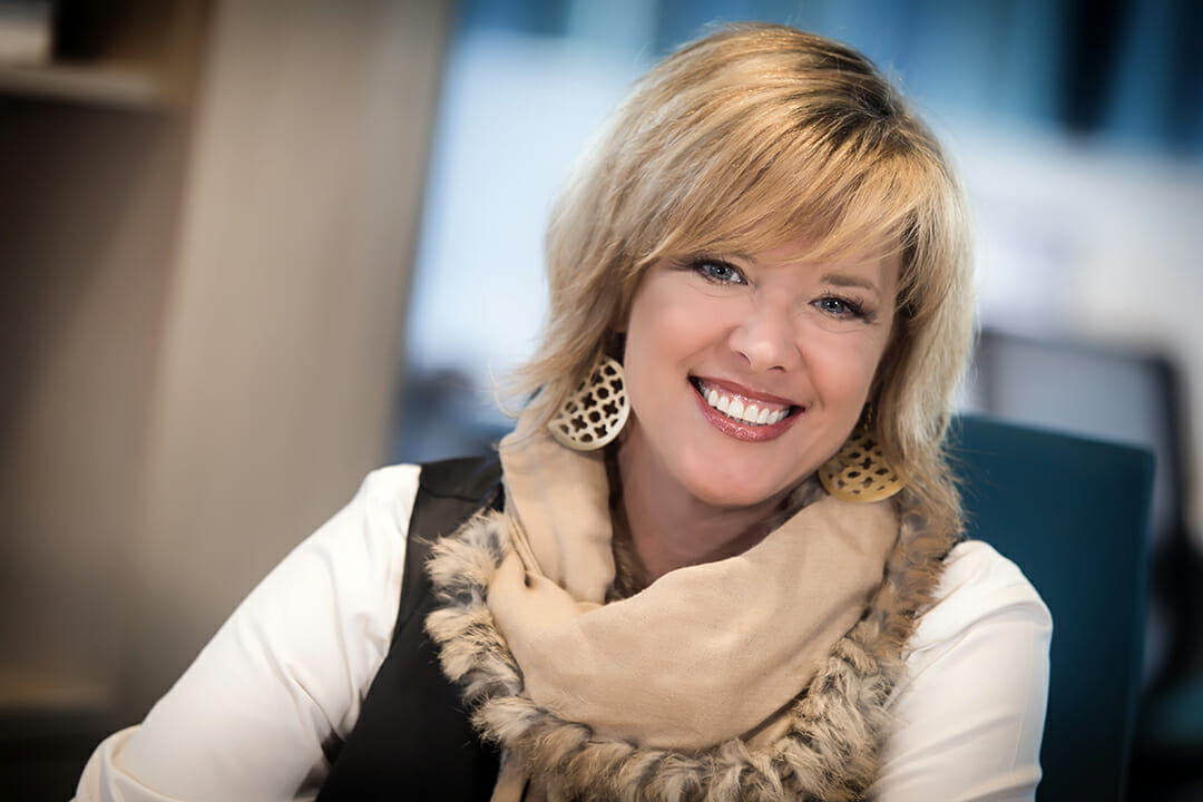 atlanta environmental headshot of a client photographed on location as an environmental portrait by corporate headshot photographer karen images