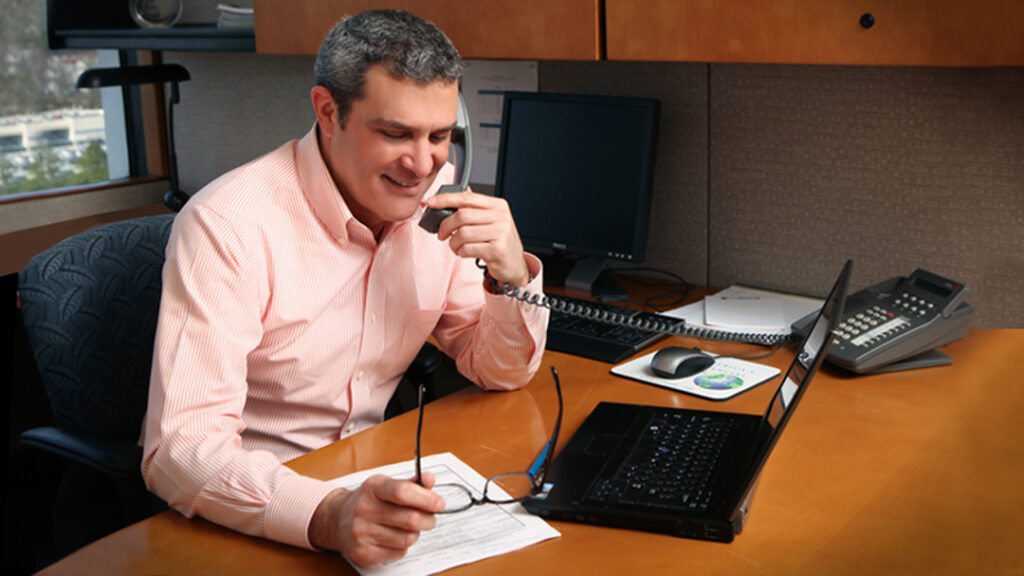 A custom stock photograph of a corporate employee used as stock photography for websites by Atlanta Commercial Photographer Karen Images
