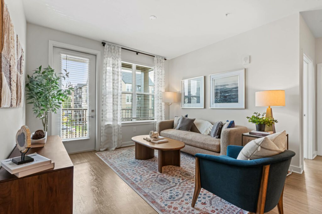 alternate view of a living room at oslo by architectural photographer karen images